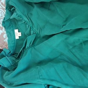 Crown & Ivy, Large, Green Blouse
